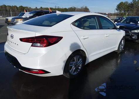 2019 Hyundai Elantra Sel z USA, uszkodzony, nr VIN 5NPD84LF7KH454852